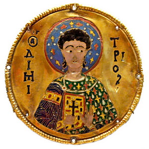 emalje på guld - byzantine